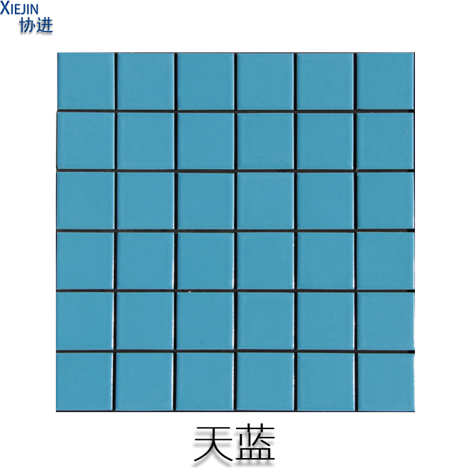 48x48mm天藍色馬賽克